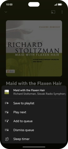 Press the add icon.