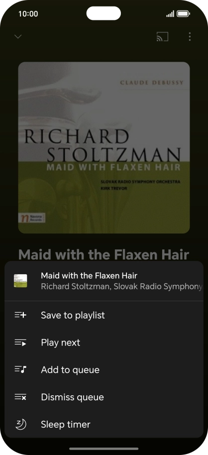 Press the add icon.