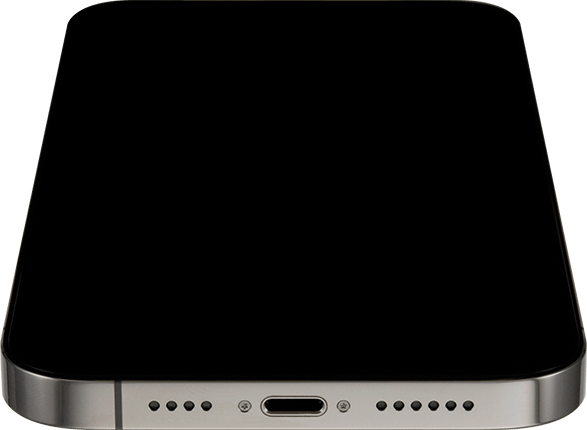 Connect the charger to the socket and to a wall socket.