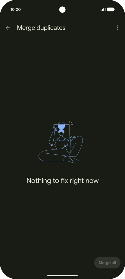 Slide your finger upwards starting from the bottom of the screen to return to the home screen.