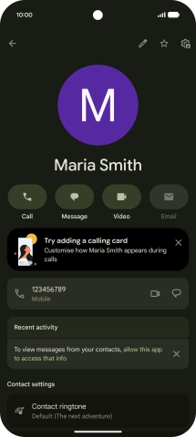 Slide your finger upwards starting from the bottom of the screen to return to the home screen.