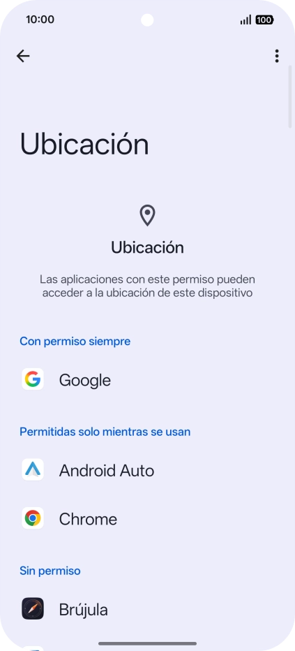 Pulsa la app deseada.