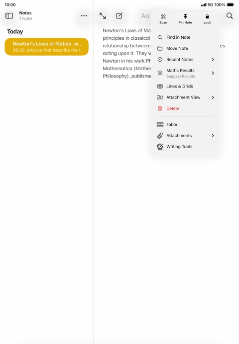 Press Writing Tools.