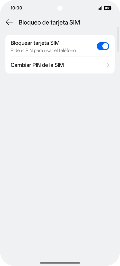 Pulsa el indicador junto a 