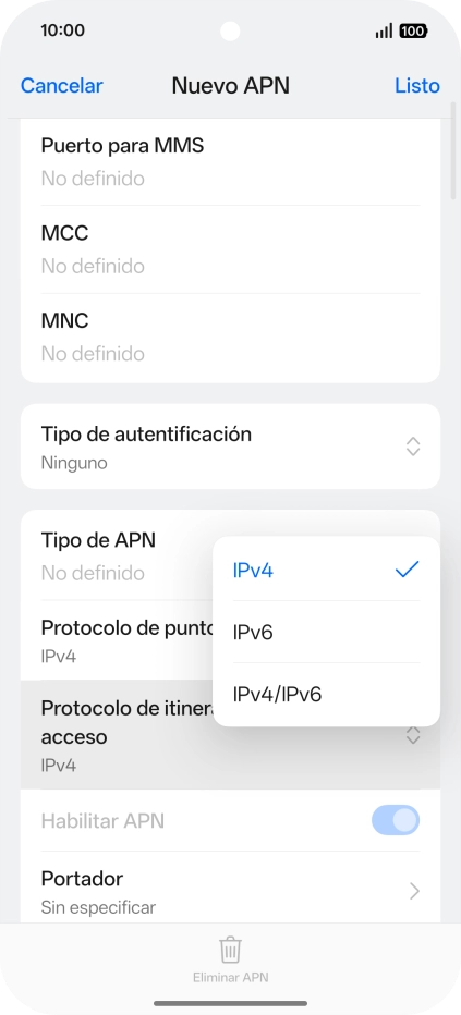 Pulsa IPv4.
