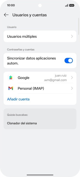 Desliza el dedo hacia arriba desde la parte inferior de la pantalla para terminar y volver a la pantalla de inicio.