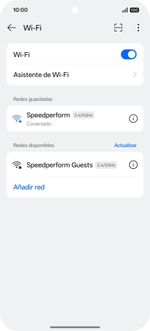 Desliza el dedo hacia arriba desde la parte inferior de la pantalla para terminar y volver a la pantalla de inicio.
