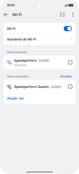Desliza el dedo hacia arriba desde la parte inferior de la pantalla para terminar y volver a la pantalla de inicio.