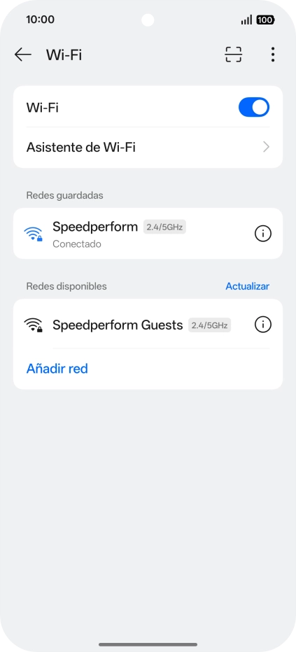 Desliza el dedo hacia arriba desde la parte inferior de la pantalla para terminar y volver a la pantalla de inicio.