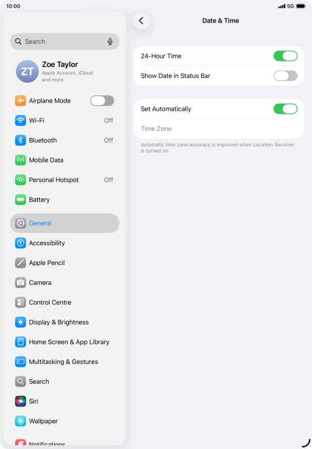 Slide your finger upwards starting from the bottom of the screen to return to the home screen.