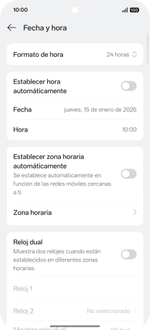 Pulsa el indicador junto a 