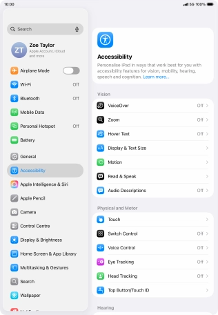 Press the required category below 