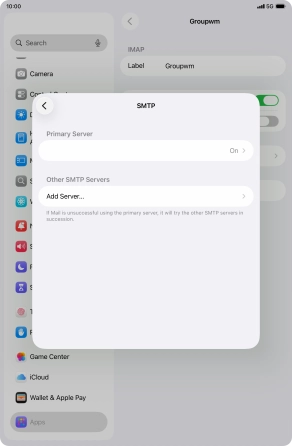Press the field below 