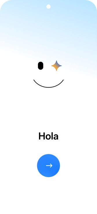 Pulsa la flecha hacia la derecha.