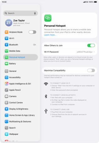 Slide your finger upwards starting from the bottom of the screen to return to the home screen.
