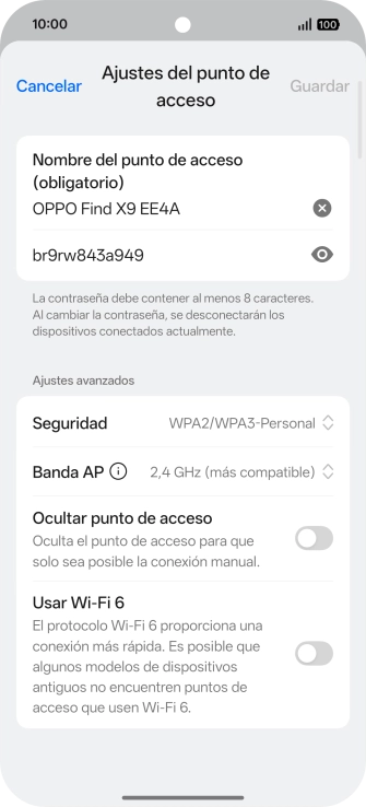 Pulsa en el campo bajo 