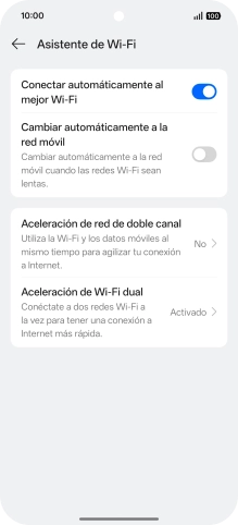 Pulsa el indicador junto a 