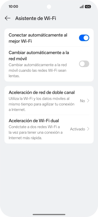 Pulsa el indicador junto a 