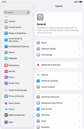 Press Display & Brightness.