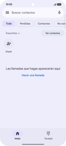 Pulsa el icono de menú.