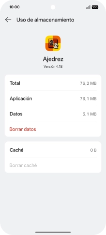 Desliza el dedo hacia arriba desde la parte inferior de la pantalla para terminar y volver a la pantalla de inicio.