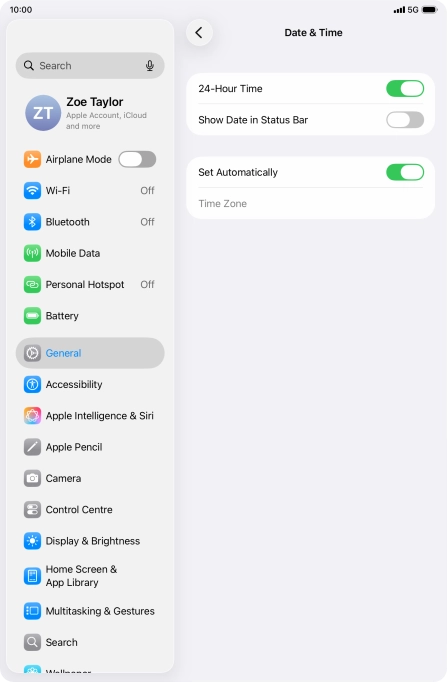 Slide your finger upwards starting from the bottom of the screen to return to the home screen.