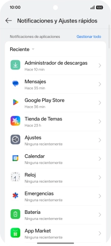 Pulsa Gestionar todo.