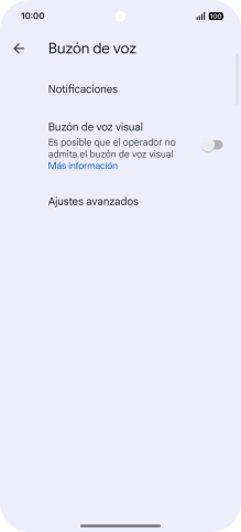 Pulsa Ajustes avanzados.