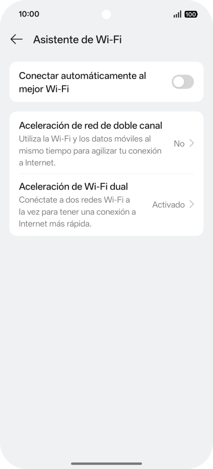 Pulsa el indicador junto a 