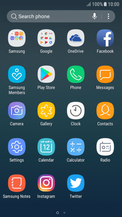 Samsung Galaxy J3 (2017) - Copy contacts between your SIM and your phone | Vodafone UK