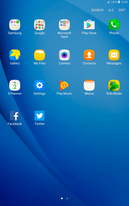 Samsung Galaxy Tab A 10.1 (2016) - Install apps from Google Play | Vodafone UK
