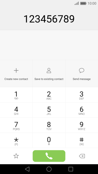 Huawei P9 - Call phone number | Vodafone UK