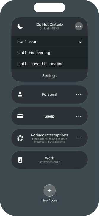 Slide your finger upwards starting from the bottom of the screen to return to the home screen.