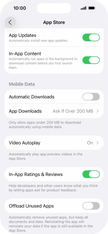 Slide your finger upwards starting from the bottom of the screen to return to the home screen.