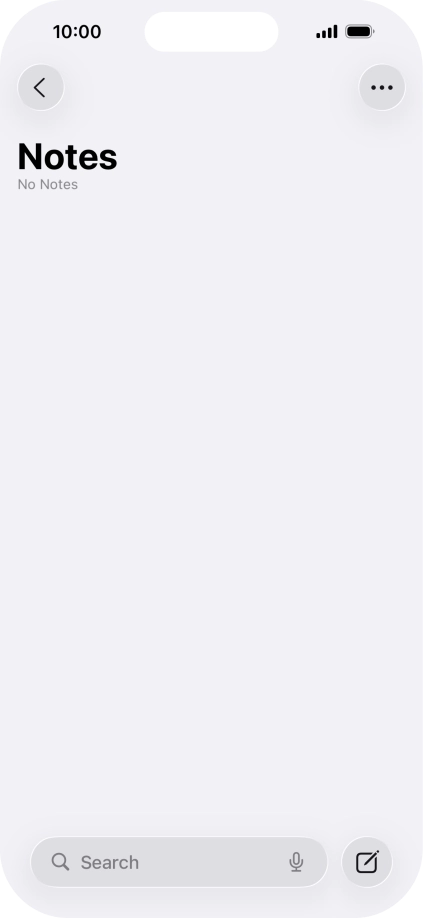 Slide your finger upwards starting from the bottom of the screen to return to the home screen.