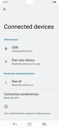Press Pair new device.