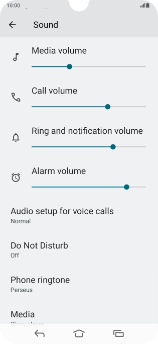 Press Phone ringtone.