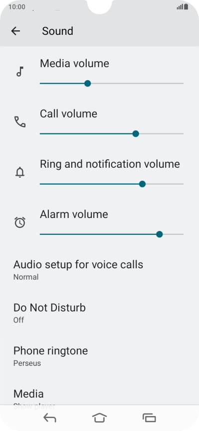 Press Phone ringtone.