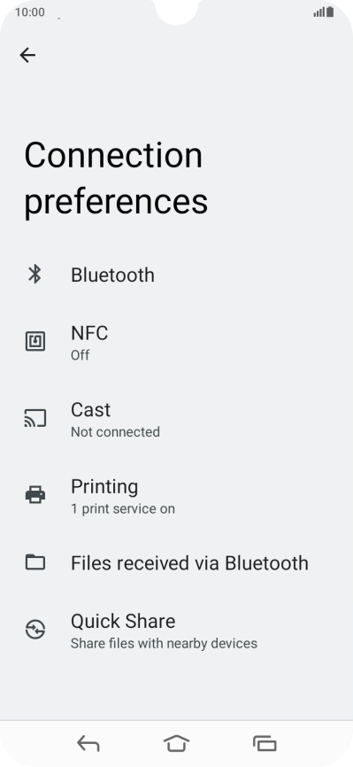 Press NFC.