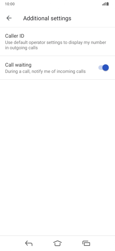Press Caller ID.