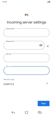 Press the drop down list below 
