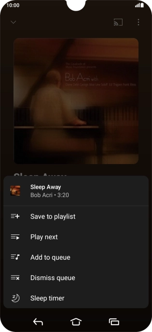 Press the add icon.