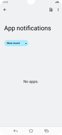 Press the drop down list.