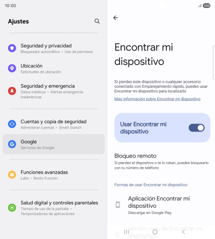 Pulsa la tecla de inicio para terminar y regresar a la pantalla de inicio.