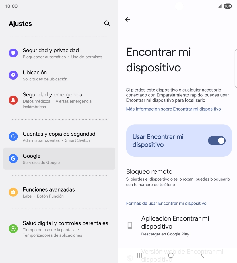 Pulsa la tecla de inicio para terminar y regresar a la pantalla de inicio.
