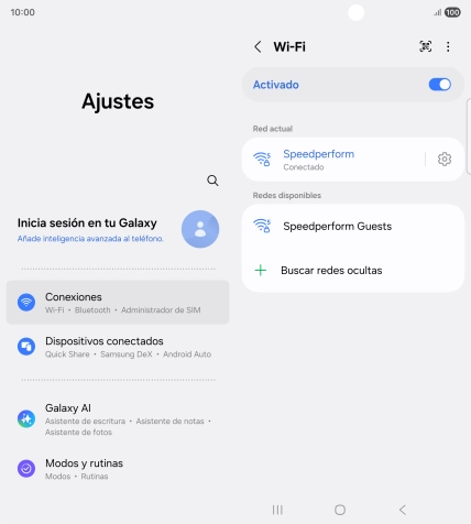 Pulsa la tecla de inicio para terminar y regresar a la pantalla de inicio.