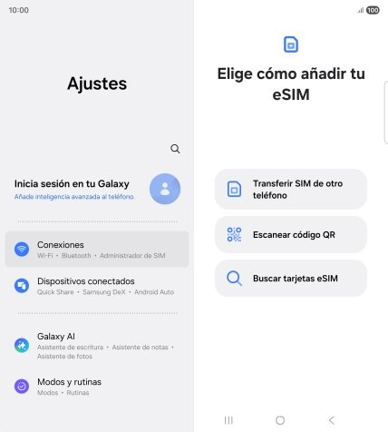 Pulsa Escanear código QR.