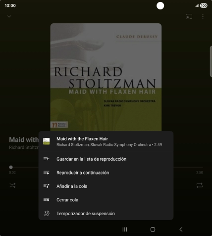 Pulsa el icono de añadir.