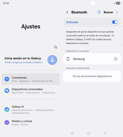 Pulsa la tecla de inicio para terminar y regresar a la pantalla de inicio.