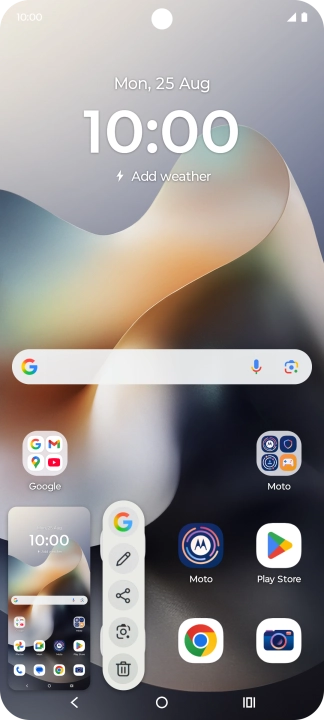 To edit your screenshot, press the screenshot and follow the instructions on the screen to make the required changes.